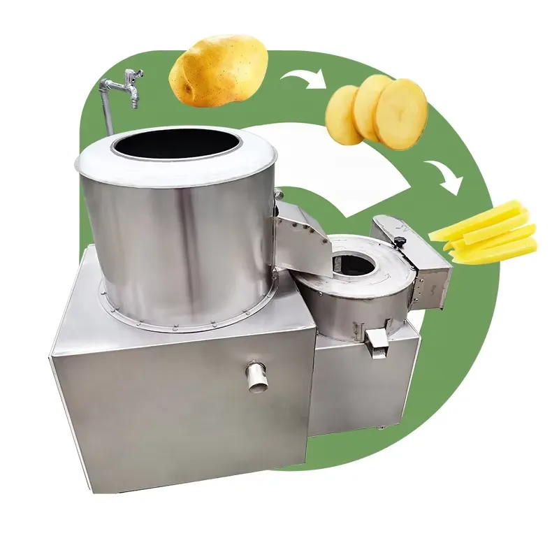 Commercial Potato Peeler - Elektryczna przemysłowa maszyna do mycia, obierania,