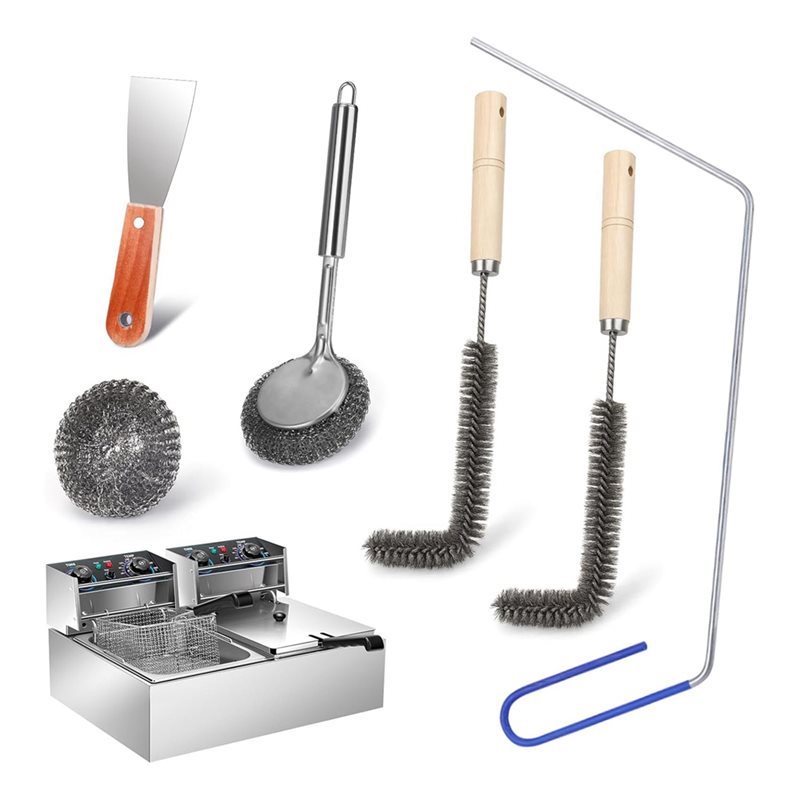 Commercial Kitchen Deep Cleaning - Narzędzia do czyszczenia frytownic komercyjnych LLCS,
