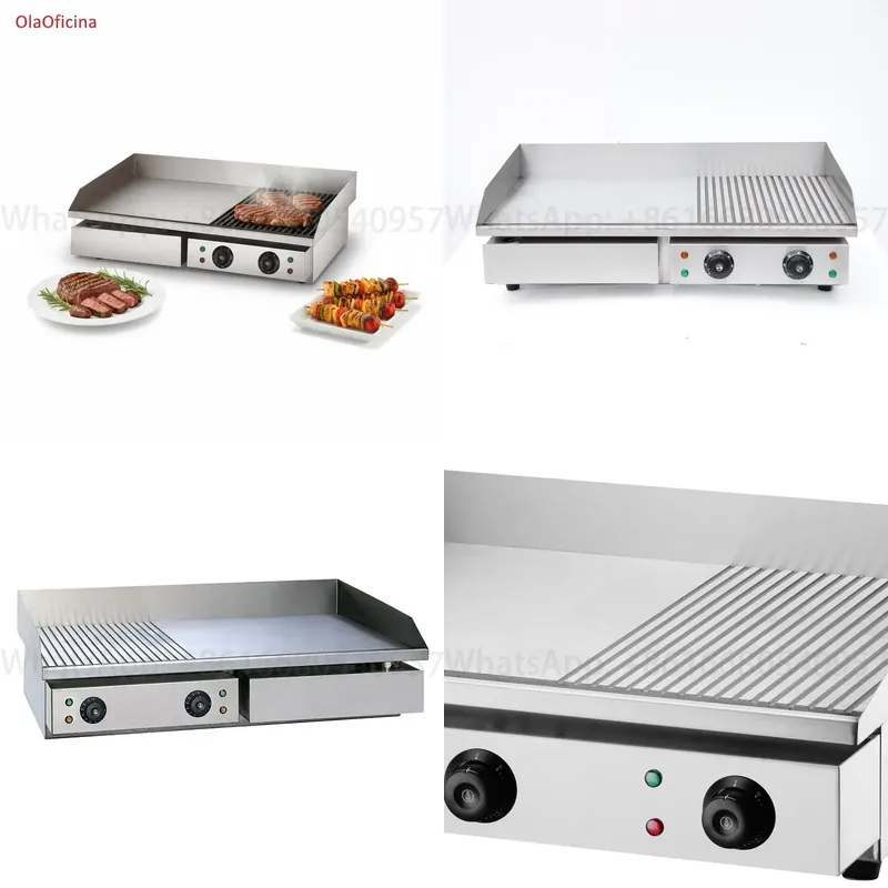 Commercial Kitchen Griddle - Profesjonalna płyta grillowa 4,4 kW ze
