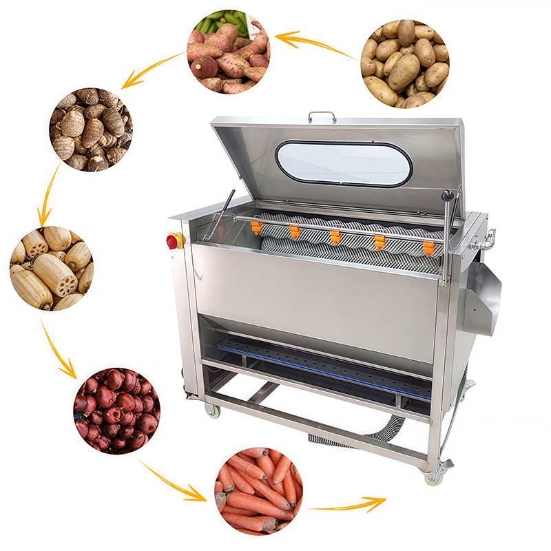 Commercial Potato Peeler - Automatyczna wielofunkcyjna obieraczka do ziemniaków, komercyjna