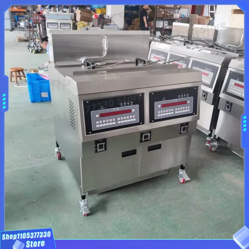 Commercial Kitchen Store - Profesjonalna dwukomorowa frytownica elektryczna, gazowa, do