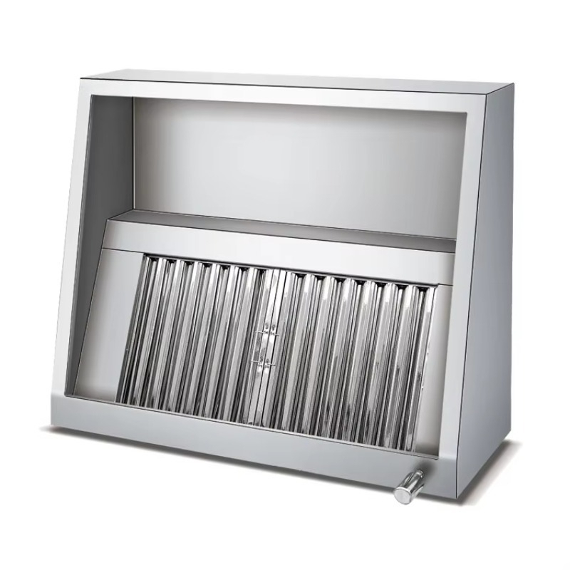 Commercial Kitchen Exhaust Hood - Komercyjna okap kuchenny ze stali nierdzewnej,