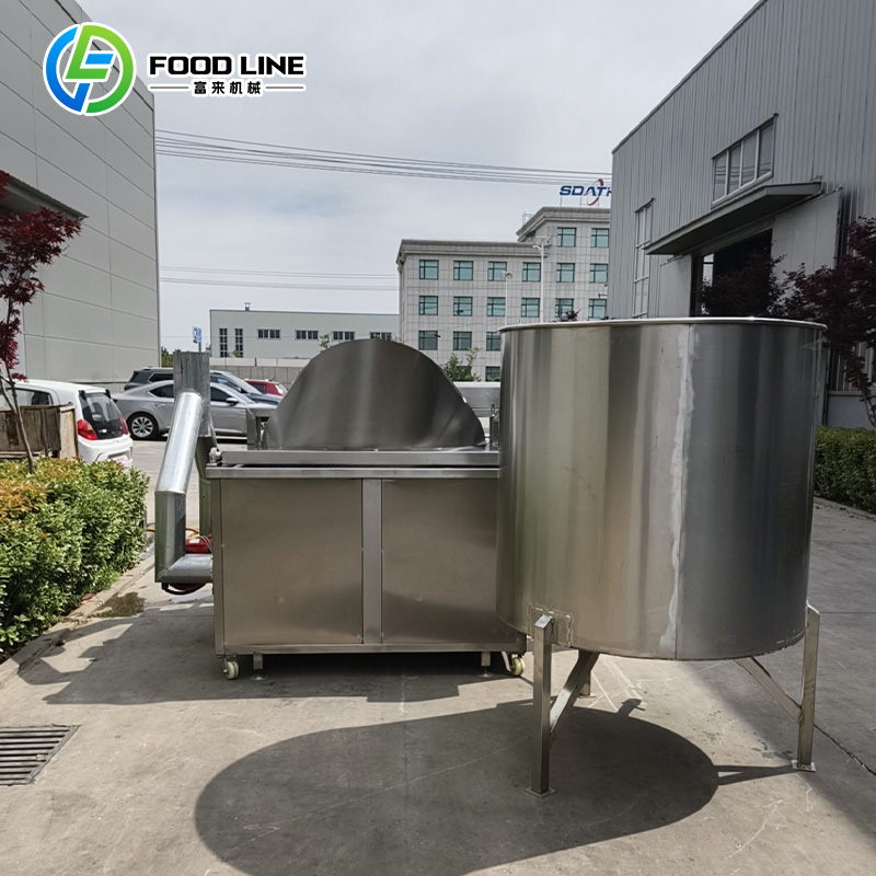 Commercial Kitchen Deep Cleaning - Łatwa w czyszczeniu elektryczna frytkownica ze