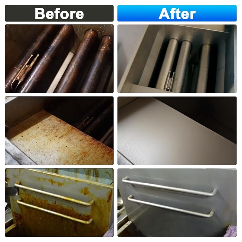 Commercial Kitchen Deep Cleaning - Szczotka do czyszczenia frytownic ABUN -