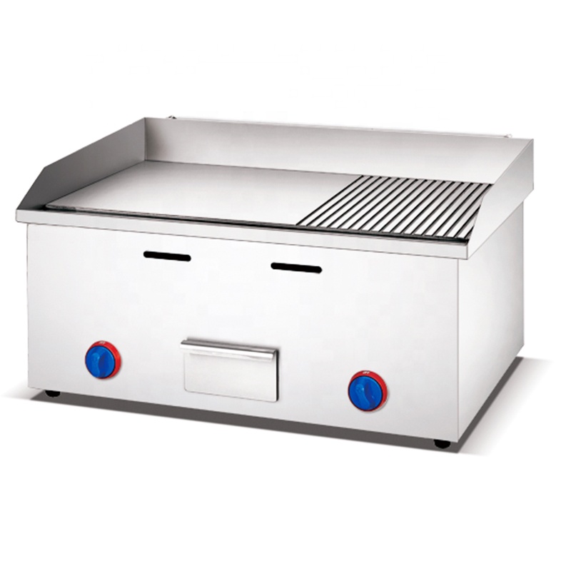Commercial Kitchen Griddle - Profesjonalna płyta grillowa ze stali nierdzewnej