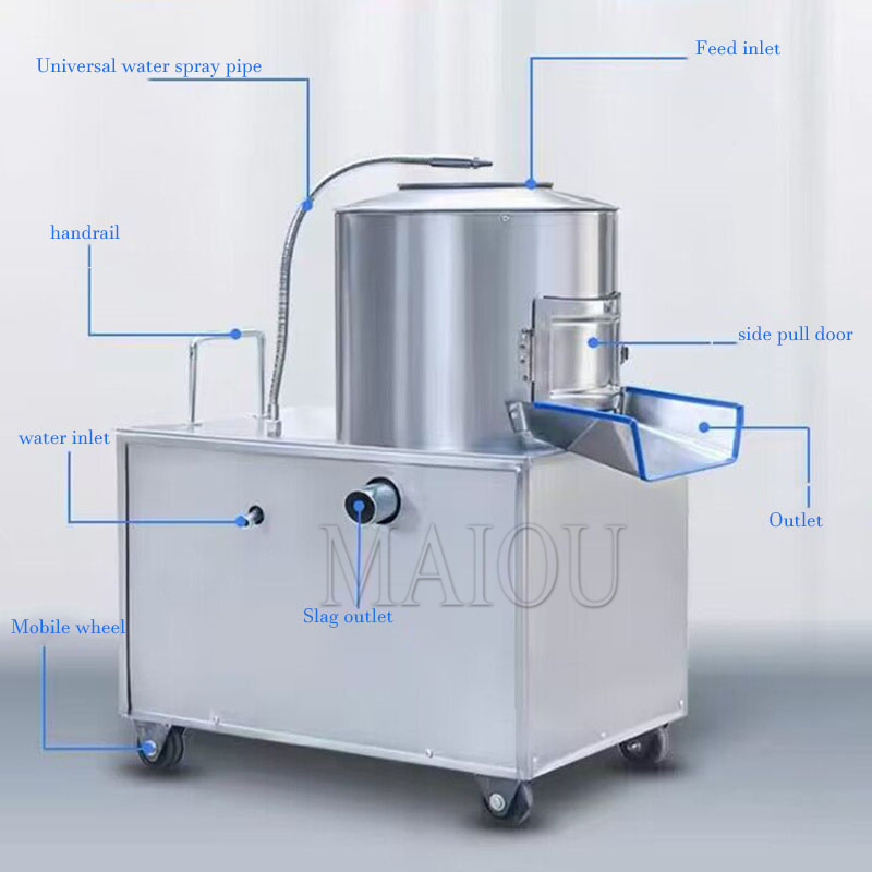Przemysłowa obieraczka do taro – Commercial Potato Peeler recenzja i cena