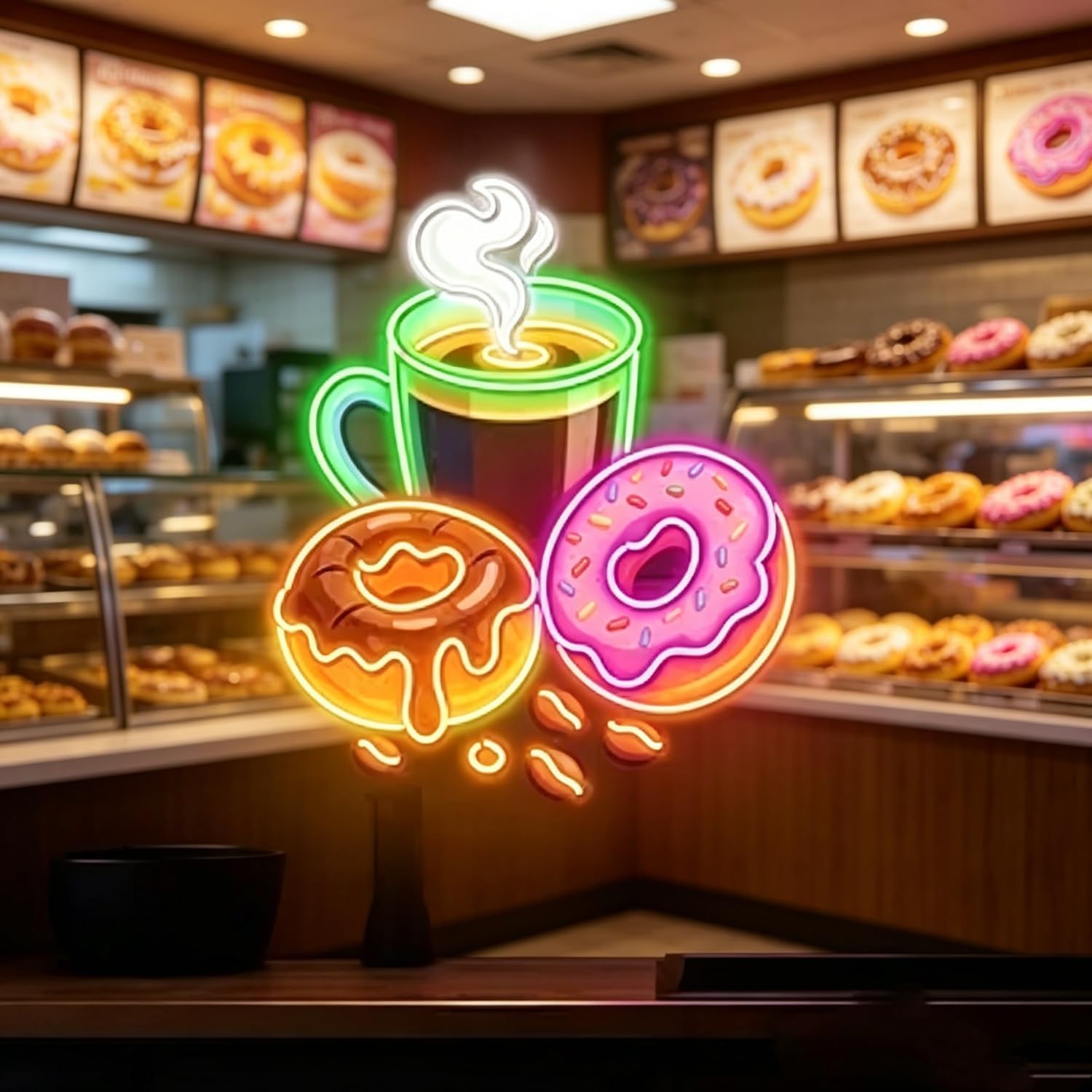 Neon LED w kształcie pączków,  – Commercial Kitchen Store recenzja i cena