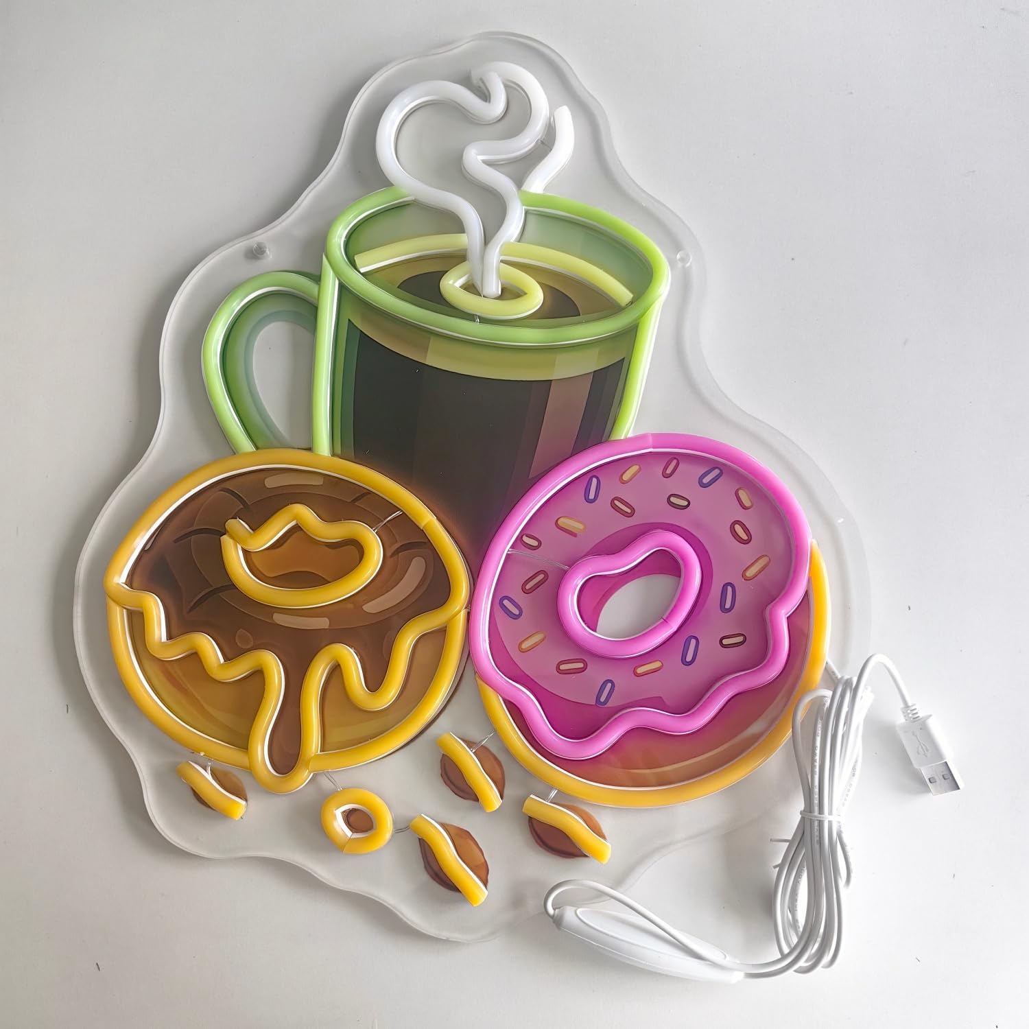 Neon LED w kształcie pączków,  – Commercial Kitchen Store recenzja i cena