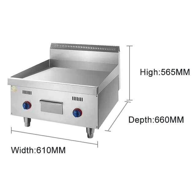 Płytka grillowa gazowa do użyt – Commercial Kitchen Griddle recenzja i cena