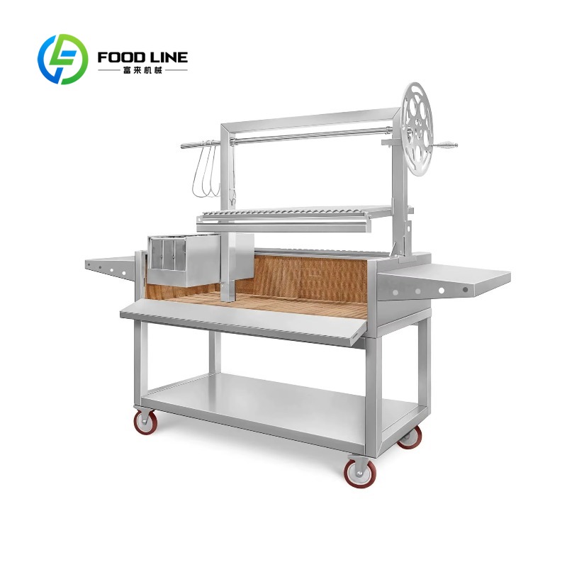 Dostosowany wózek do grillowan – Commercial Kitchen Rental recenzja i cena