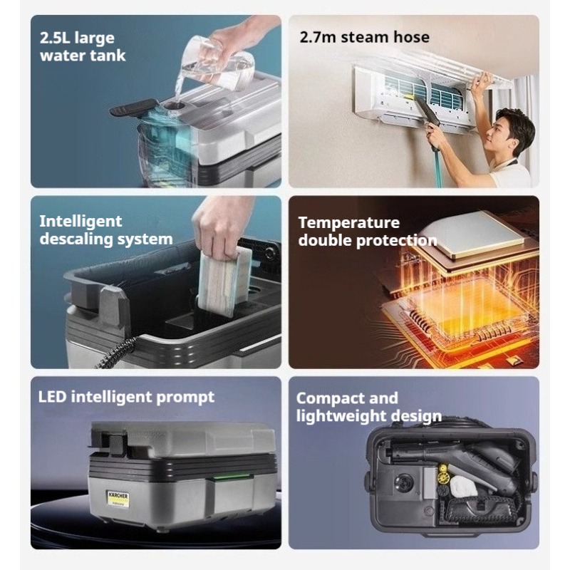 SG2/2 1900W 220-240V Myjka par – Commercial Kitchen Deep Cleaning recenzja i cena