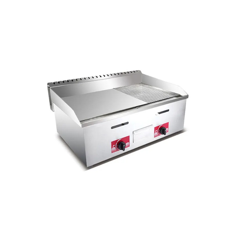 Grill płytkowy ze stali nierdz – Commercial Kitchen Griddle recenzja i cena