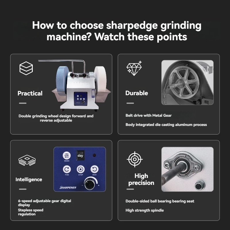 Elektryczna ostrzałka do noży  – Commercial Kitchen Knife Sharpener recenzja i cena