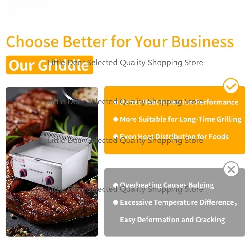 Profesjonalny grill płyta grze – Commercial Kitchen Griddle recenzja i cena