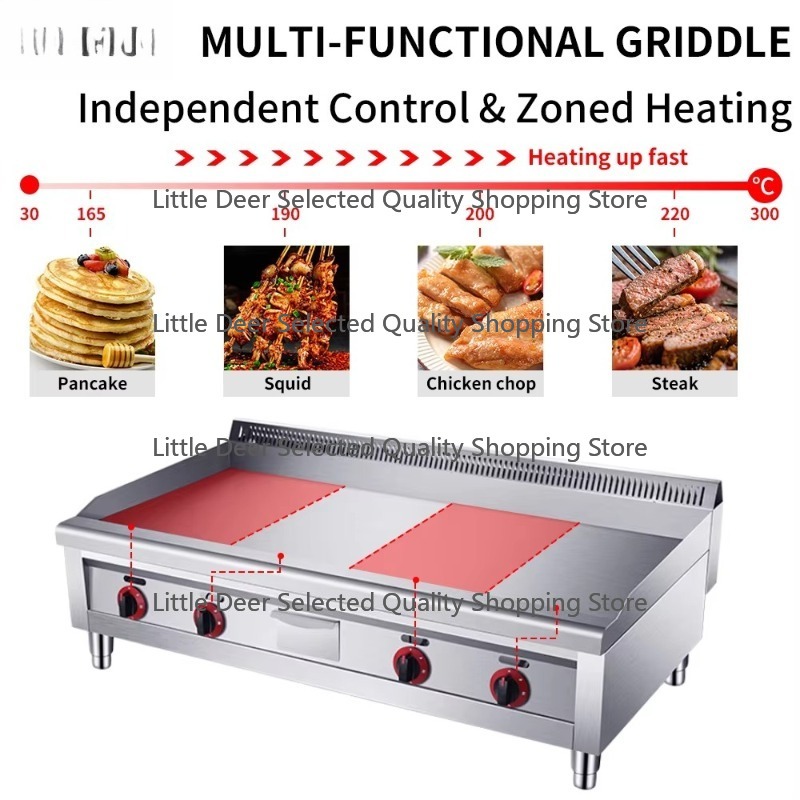 Profesjonalny grill płyta grze – Commercial Kitchen Griddle recenzja i cena