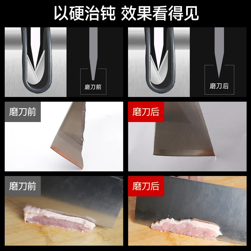 Kamień do ostrzenia Noże kuche – Commercial Kitchen Knife Sharpener recenzja i cena