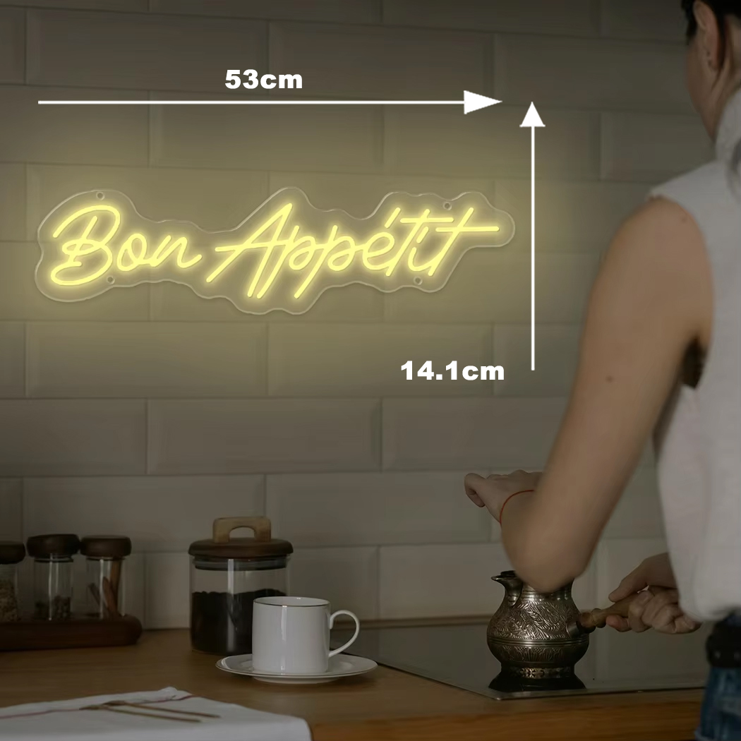 Bon Appetite Neon LED Sign Wal – Commercial Kitchen Store recenzja i cena