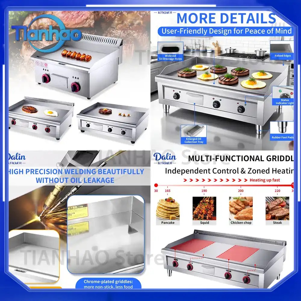 Wysokiej jakości nieprzywieraj – Commercial Kitchen Griddle recenzja i cena