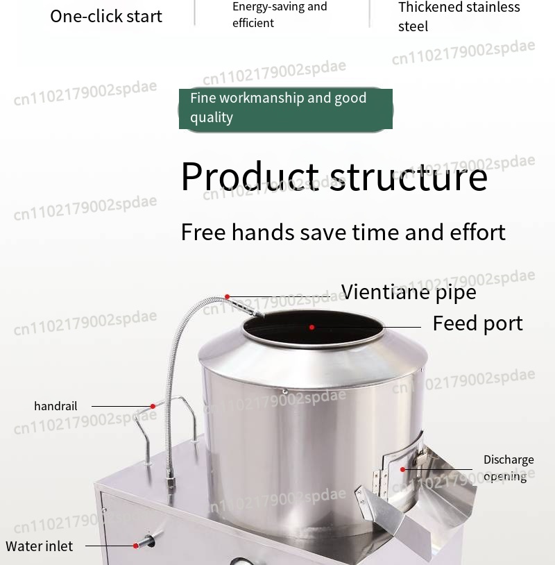 Komercyjna maszyna do obierani – Commercial Potato Peeler recenzja i cena