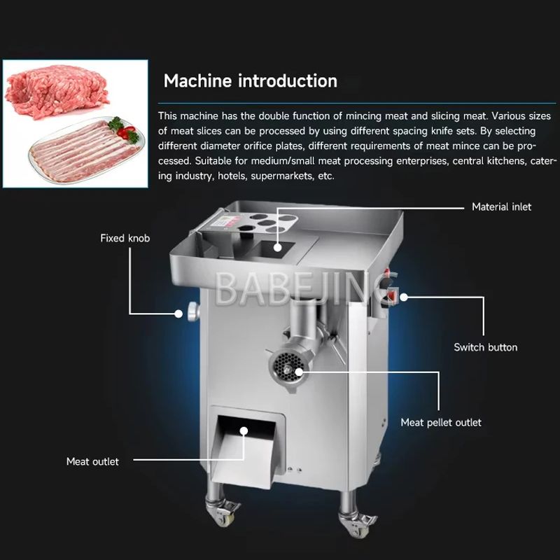 Elektryczna maszyna do mieleni – Commercial Kitchen Store recenzja i cena